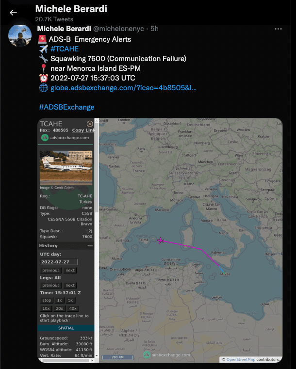 Squawk Code